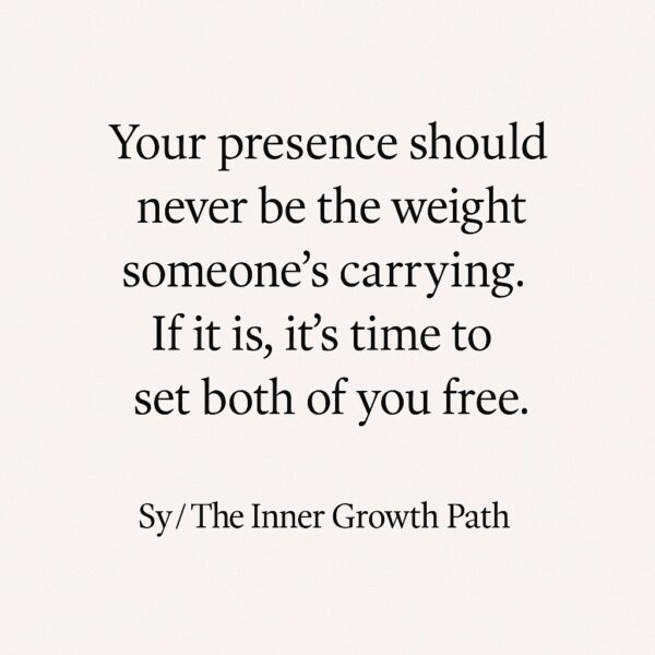 Empowering quote about emotional boundaries and selfworth from The Inner Growth Path blog