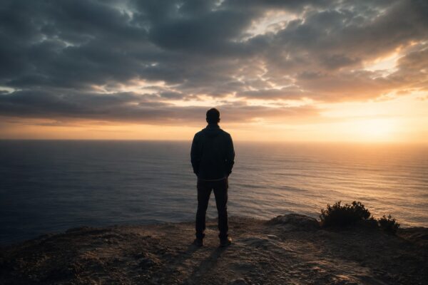 why you leave your marriage man standing alone reflecting after leaving marriage