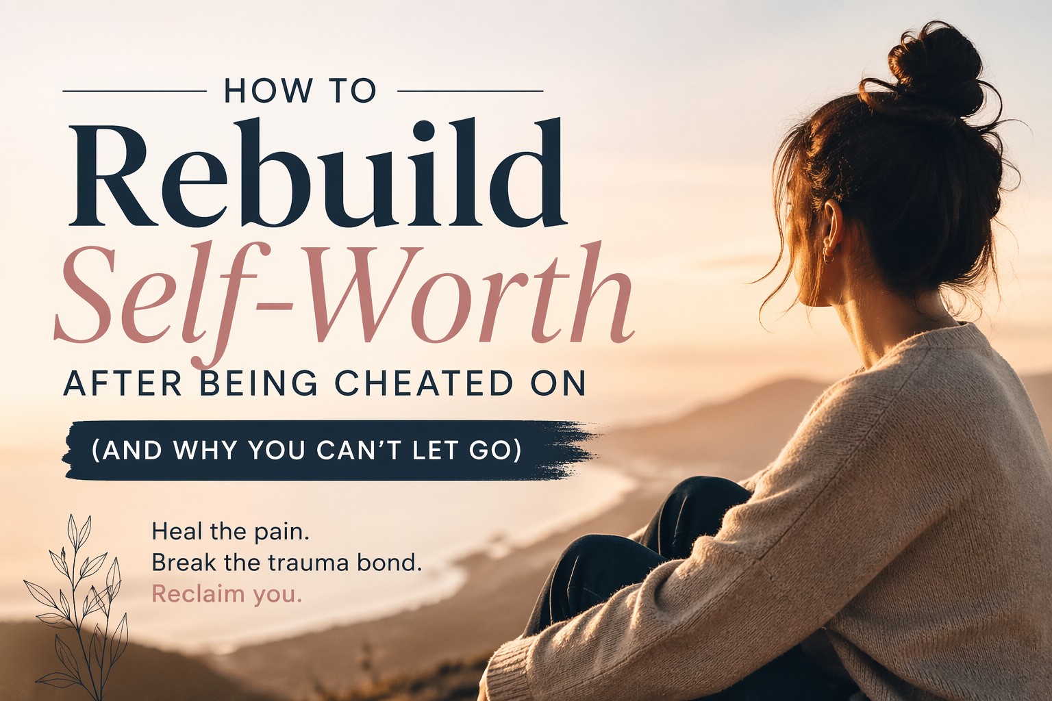 Rebuilding self worth after betrayal how to heal after being cheated on