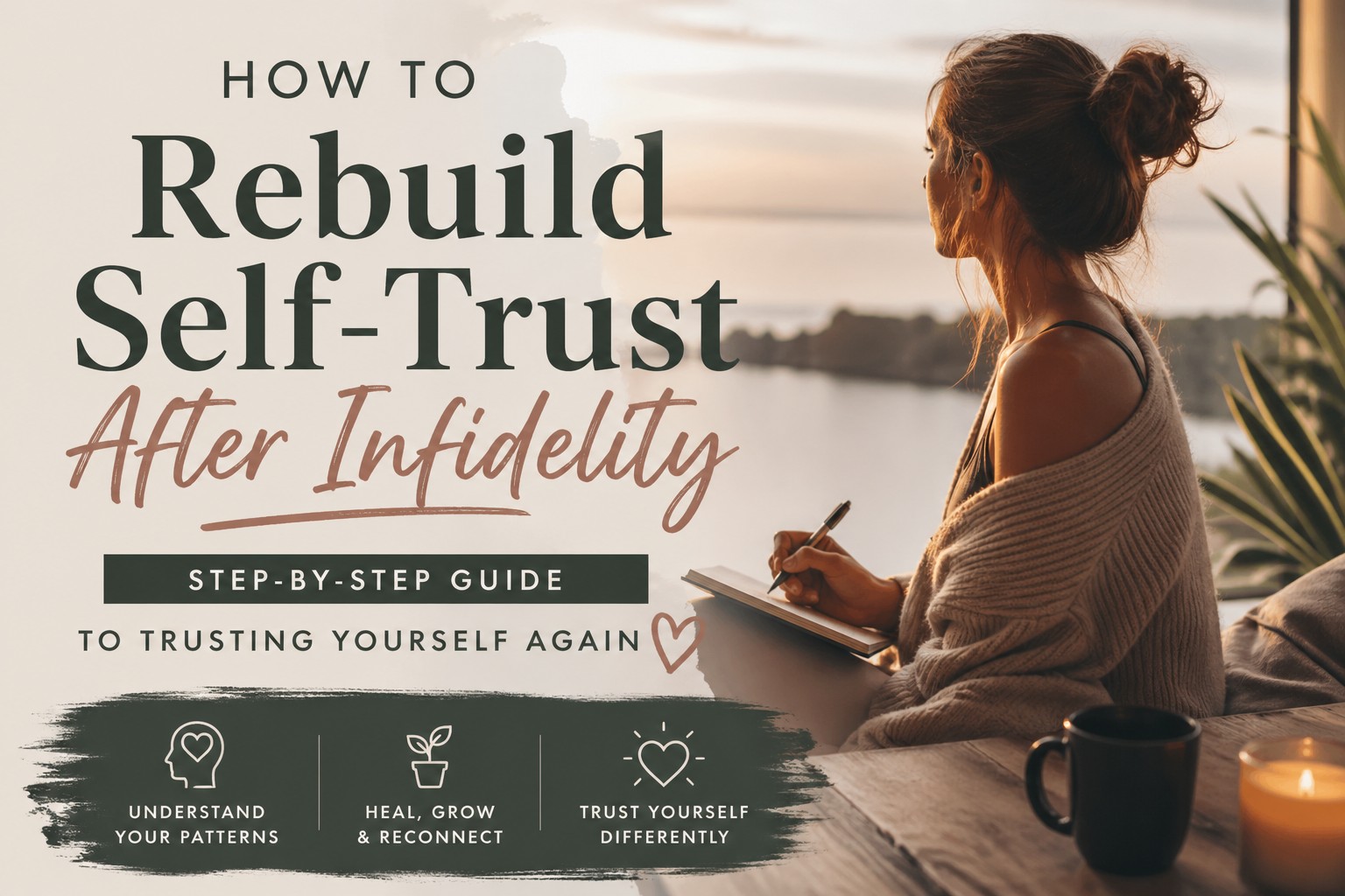 how to rebuild self trust after infidelity the inner growth path