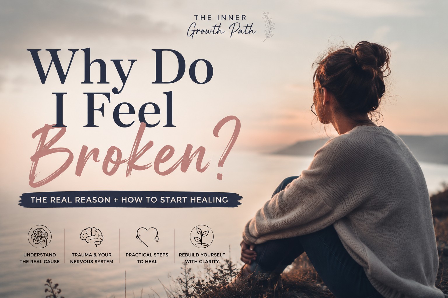 Why Do I Feel Broken (The Real Reason + How to Start Healing From Trauma)