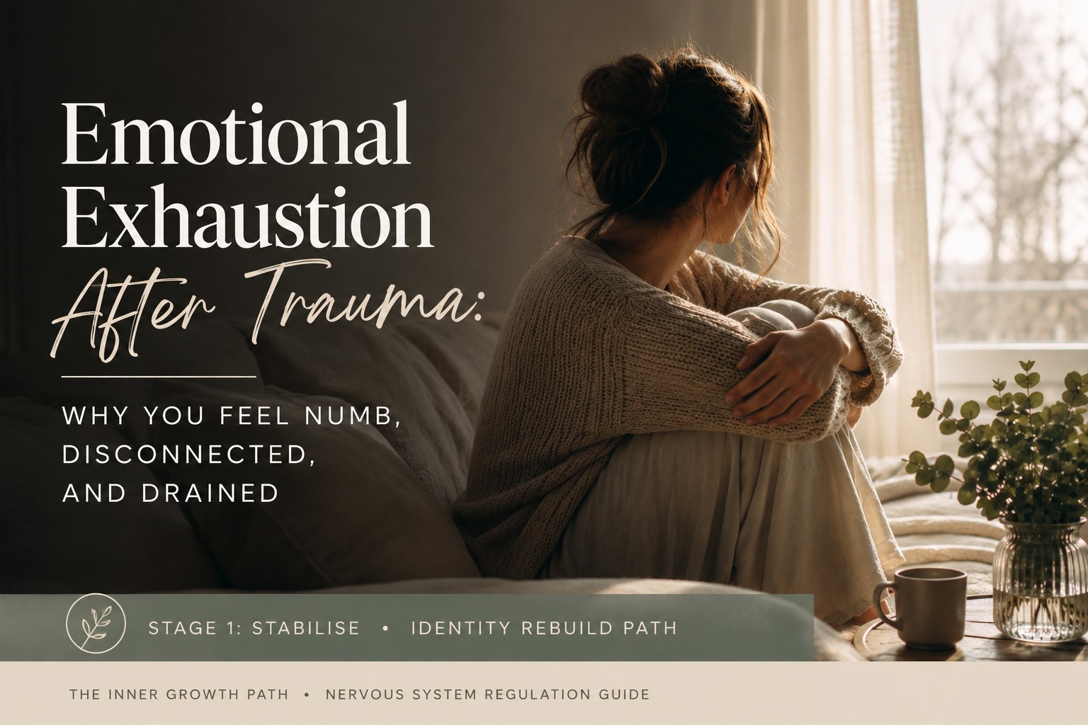 emotional exhaustion after trauma identity rebuild path