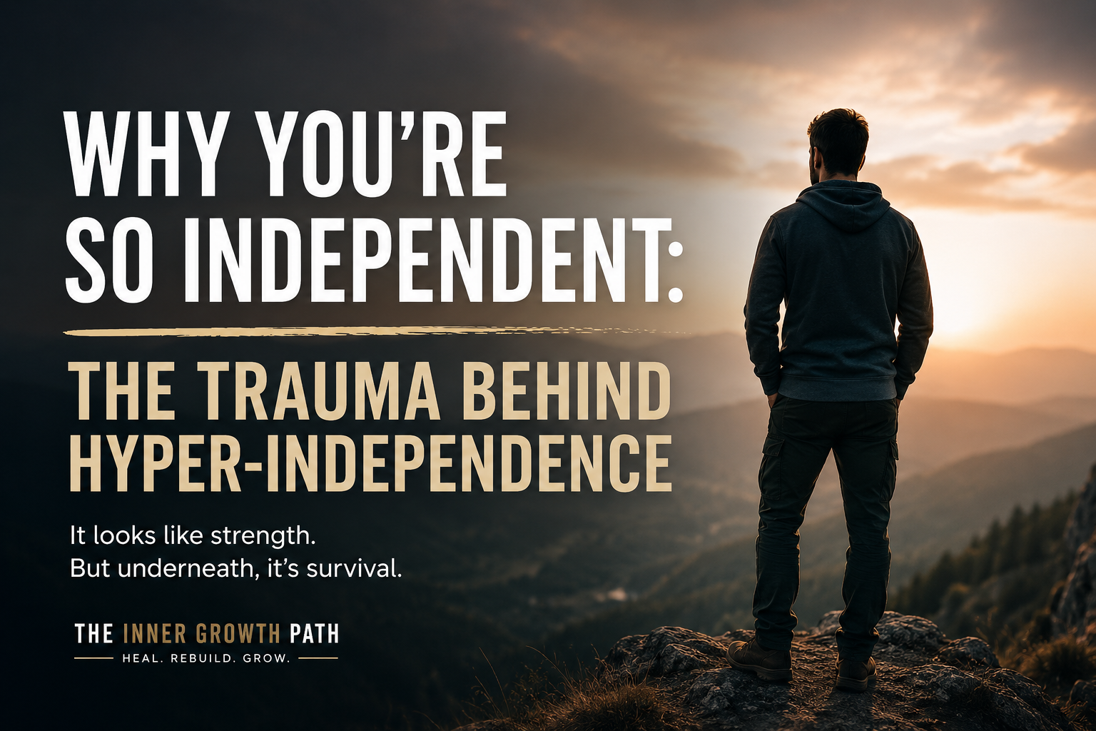 hyper-independence trauma identity rebuild nervous system regulation