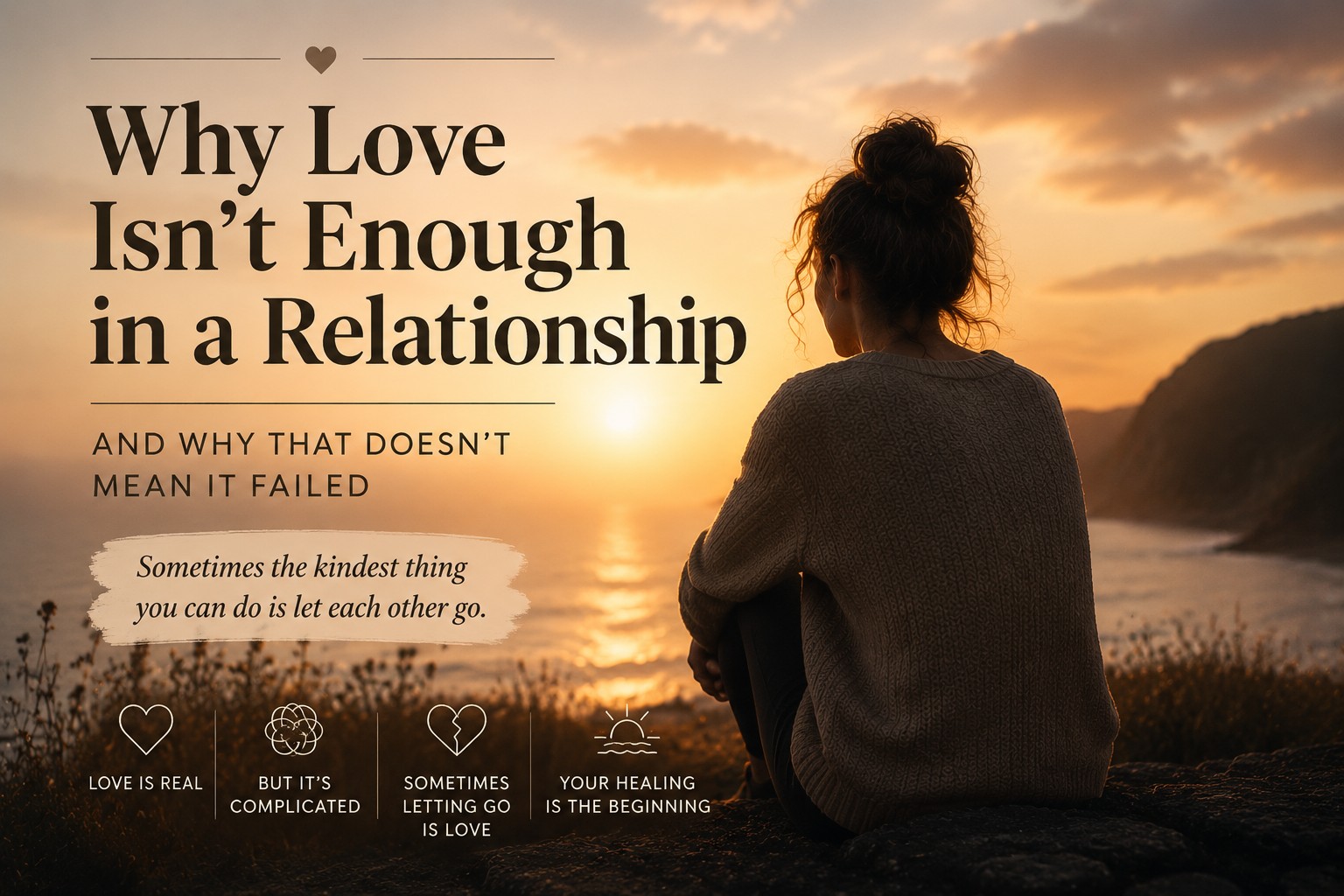 Why Love Isn't Enough in a Relationship (And Why That Doesn't Mean It Failed)