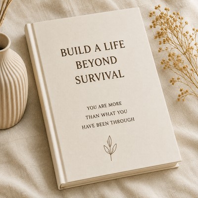 Build a Life Beyond Survival guided healing workbook for identity rebuilding after trauma.