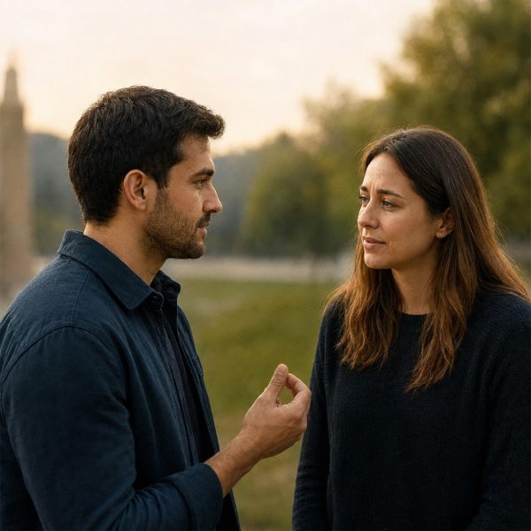 Couple having an honest conversation about relationship conflict, needs and emotional repair. Couple having an honest conversation about relationship conflict, needs and emotional repair.