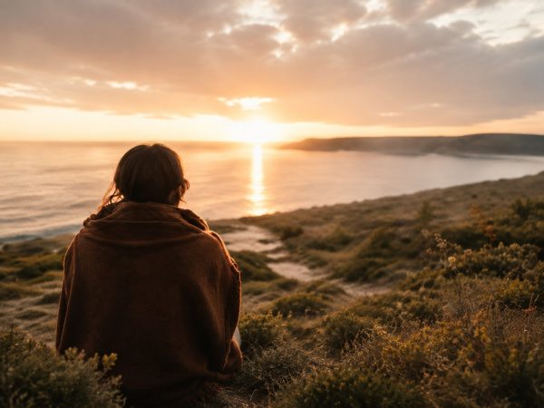 Calm natural setting representing nervous-system regulation and emotional safety